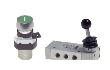 Limit switches, button actuated valves & hand lever valves Airtec