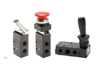 Limit switch , button activated valves & hand lever valves