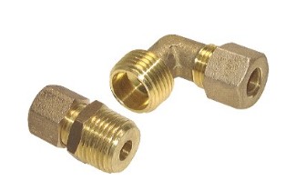 Brass compression ring fittings, DIN EN 1254-2 (4-22mm)