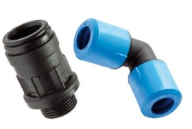 IQS push-in fittings for large pipe diameters - big (15-32mm)