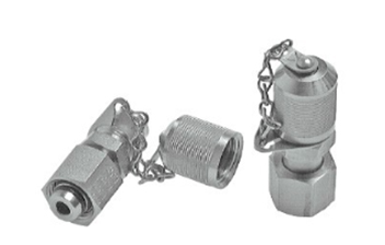 Test couplings M 16x2, M 16x1.5 & push-in fittings)