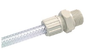 hose screw connection for gabric hose